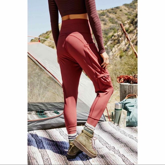 EUC•Free People•High Rise Take A Hike Harem Pants - Picture 2 of 6